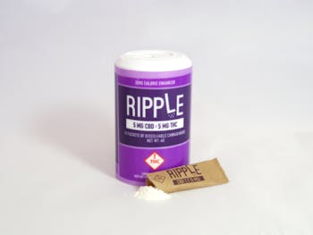 Ripple Balanced 1:1 Dissolvable Powder, 100mg THC/100mg CBD